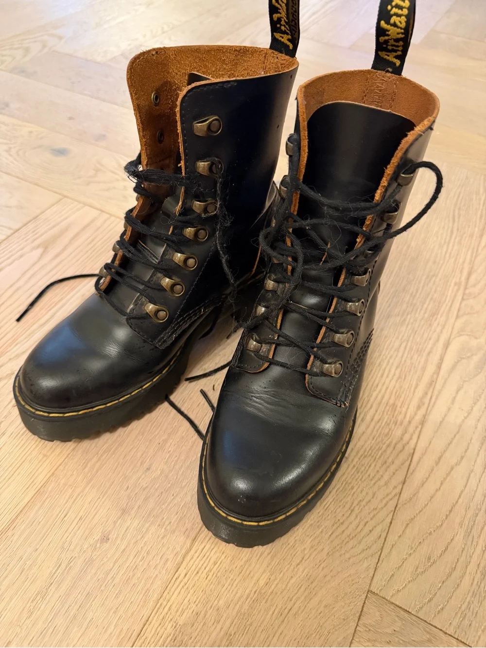 Dr. Martens Leona Lace-Up Boots